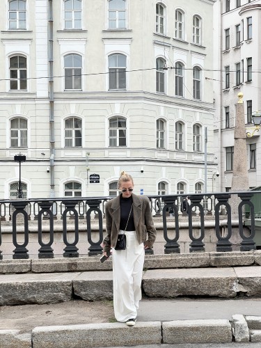 Юбка MAXI (молочная)