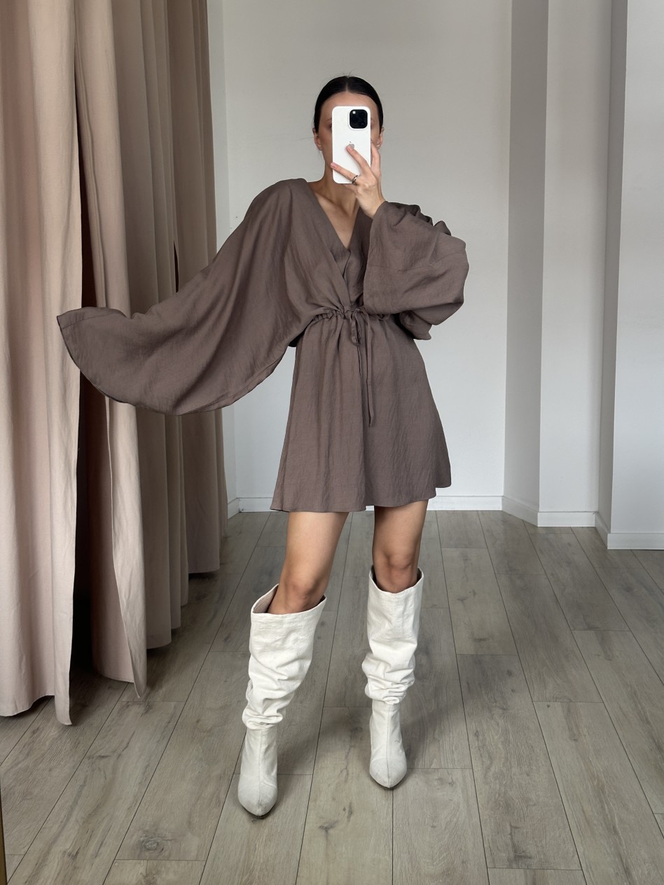 Платье ELLE MINI (молочный шоколад)