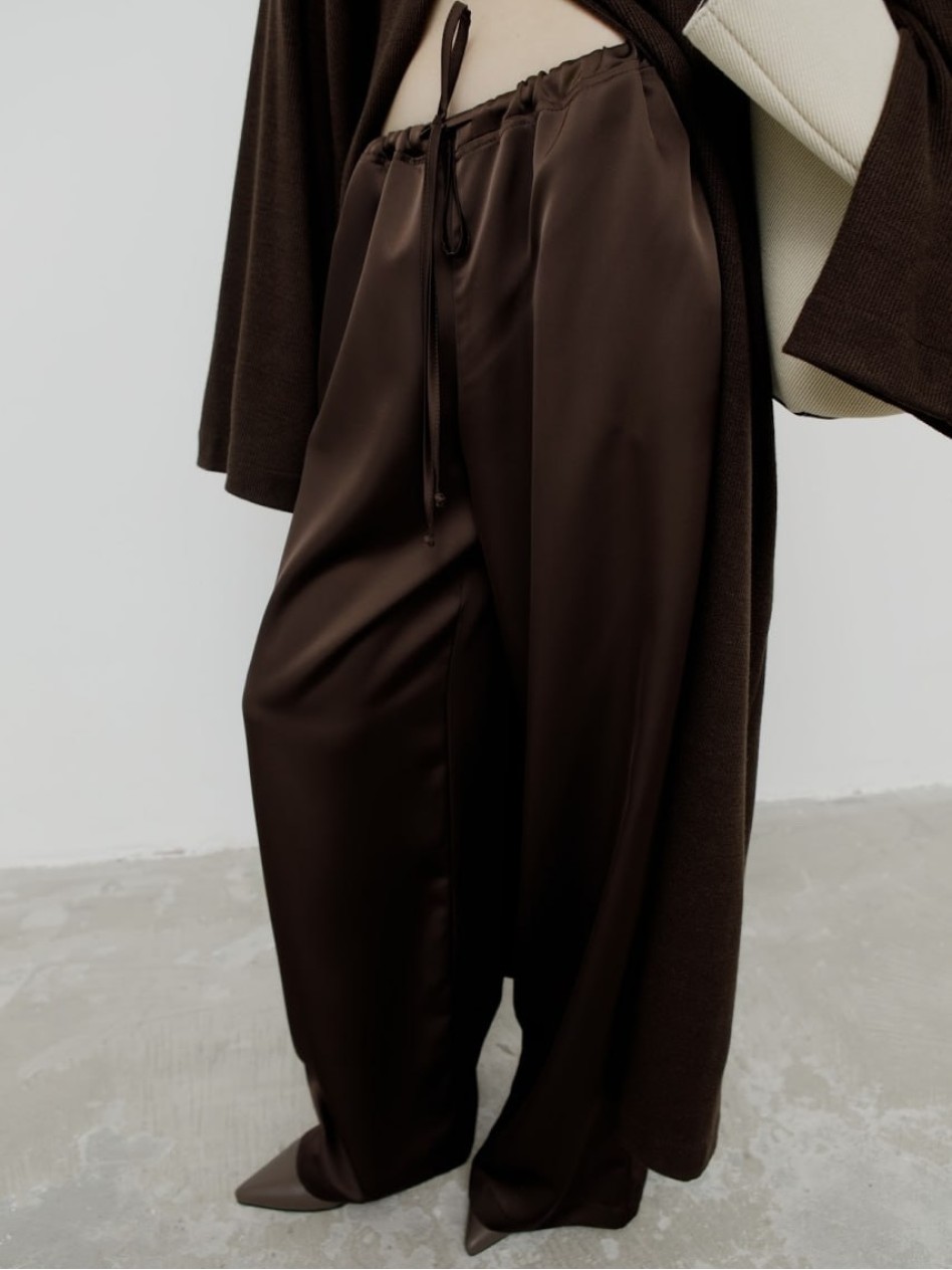 Брюки SILK (шоколадный)