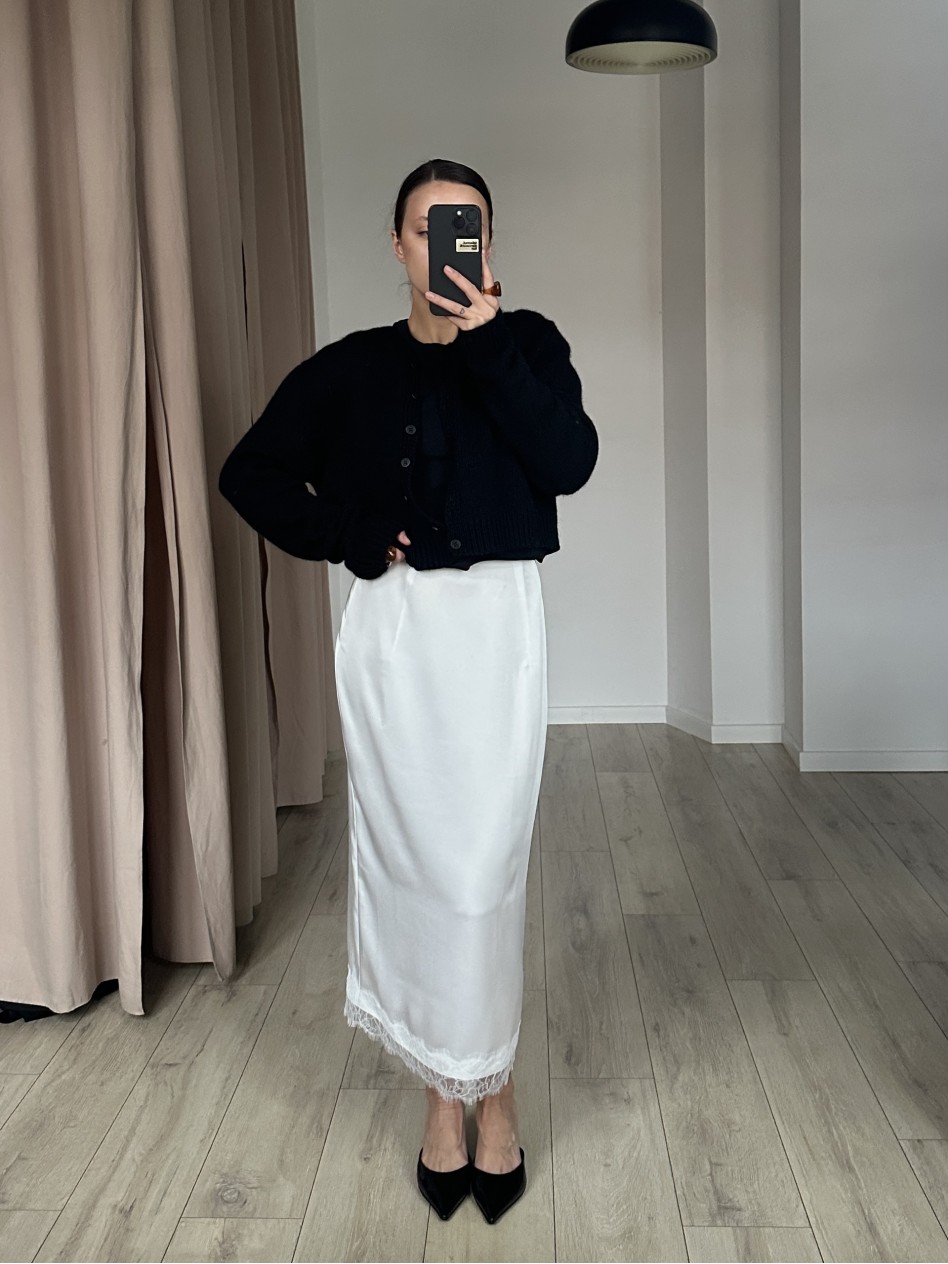 Юбка CONTRAST (молочная)