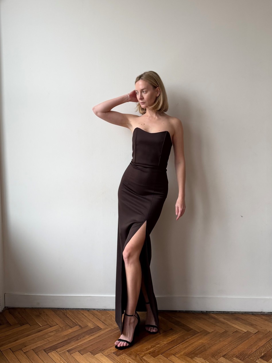 Платье MAGNIFIC (шоколад)