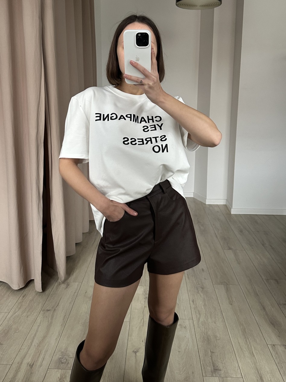 Шорты SKIN (шоколад)