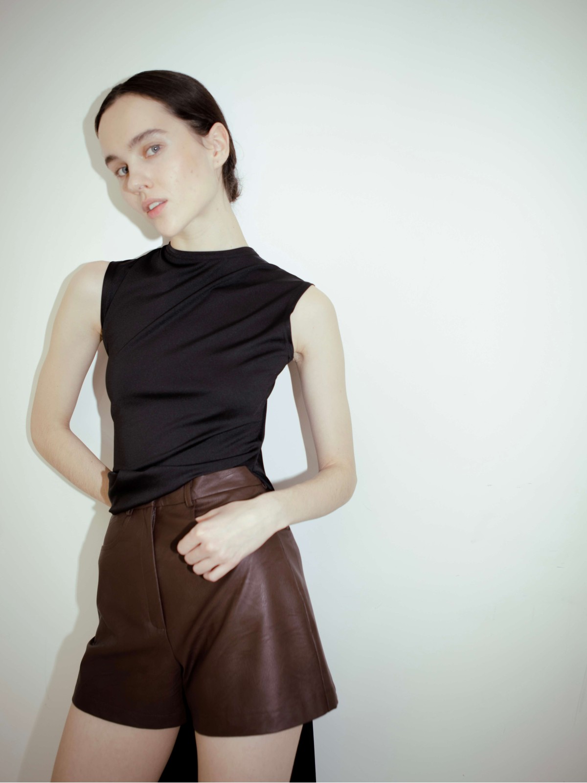 Шорты SKIN (шоколад)