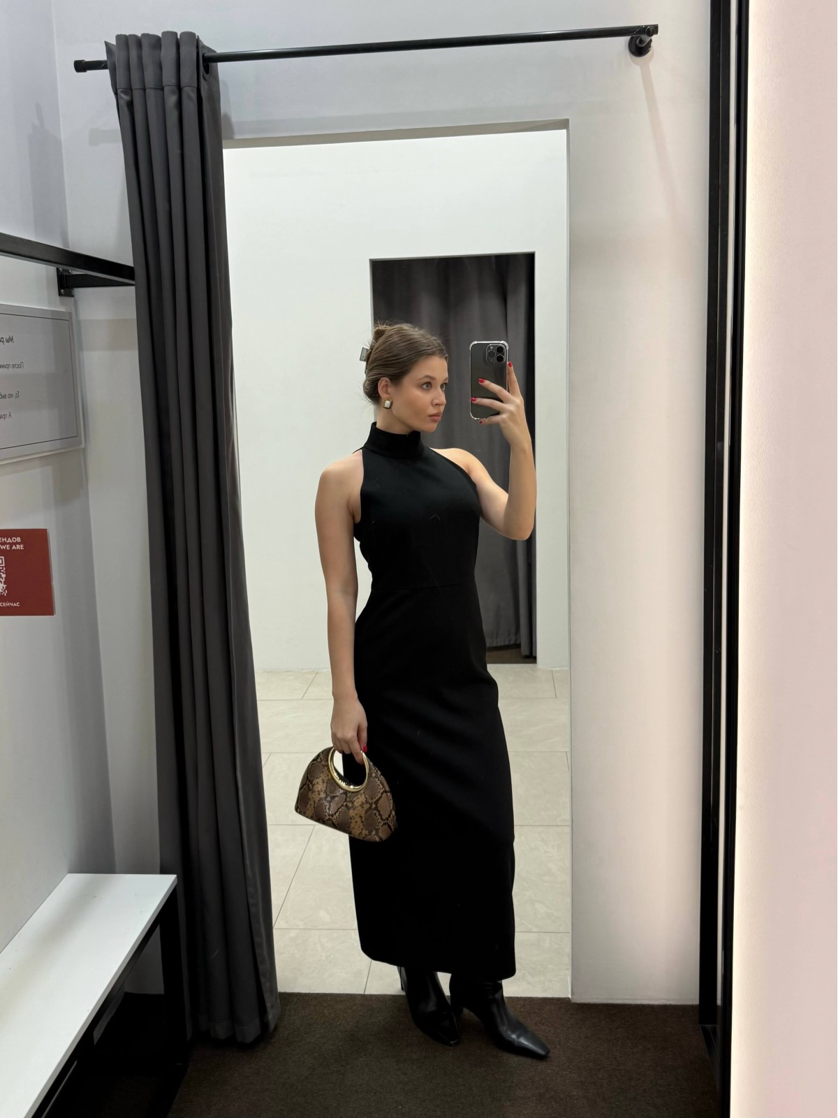 Платье ALBA (черное)