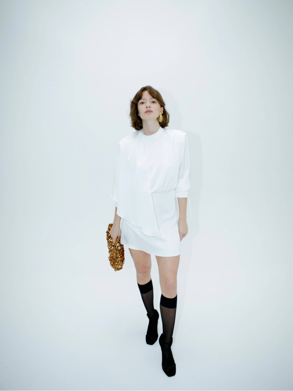 Платье FLY MINI (молочное)