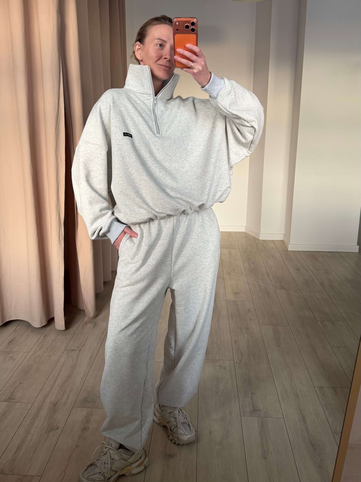 Джоггеры (светлый меланж)