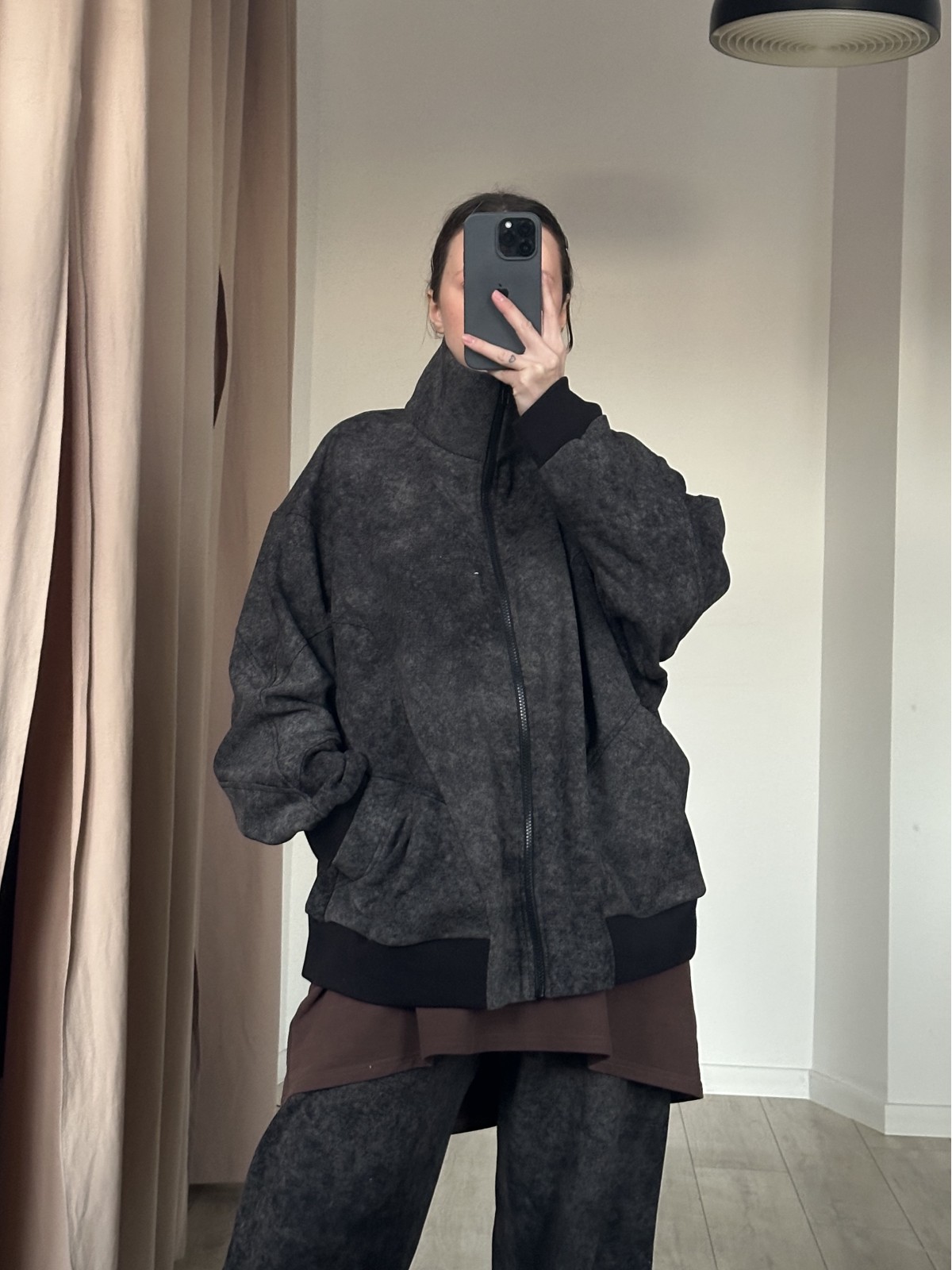 Олимпийка (темный меланж)