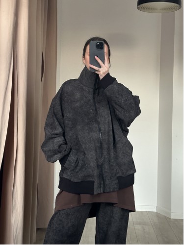 Олимпийка (темный меланж)