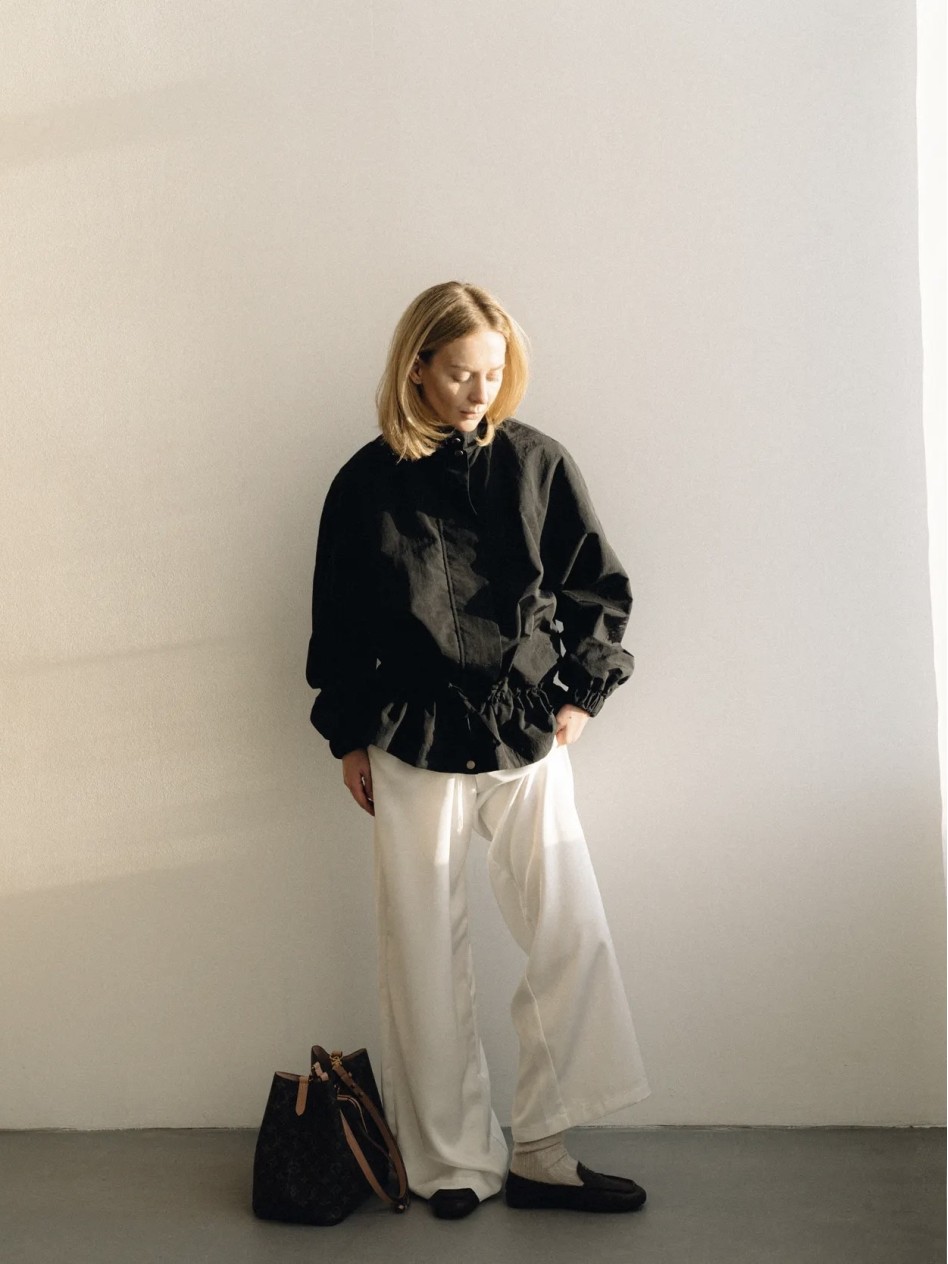 Ветровка FLOW (черная)