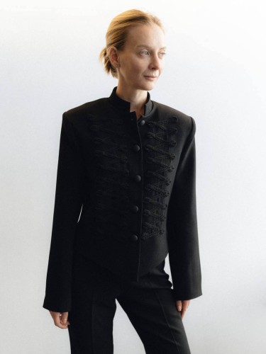 Жакет гусарский RUNWAY (черный)