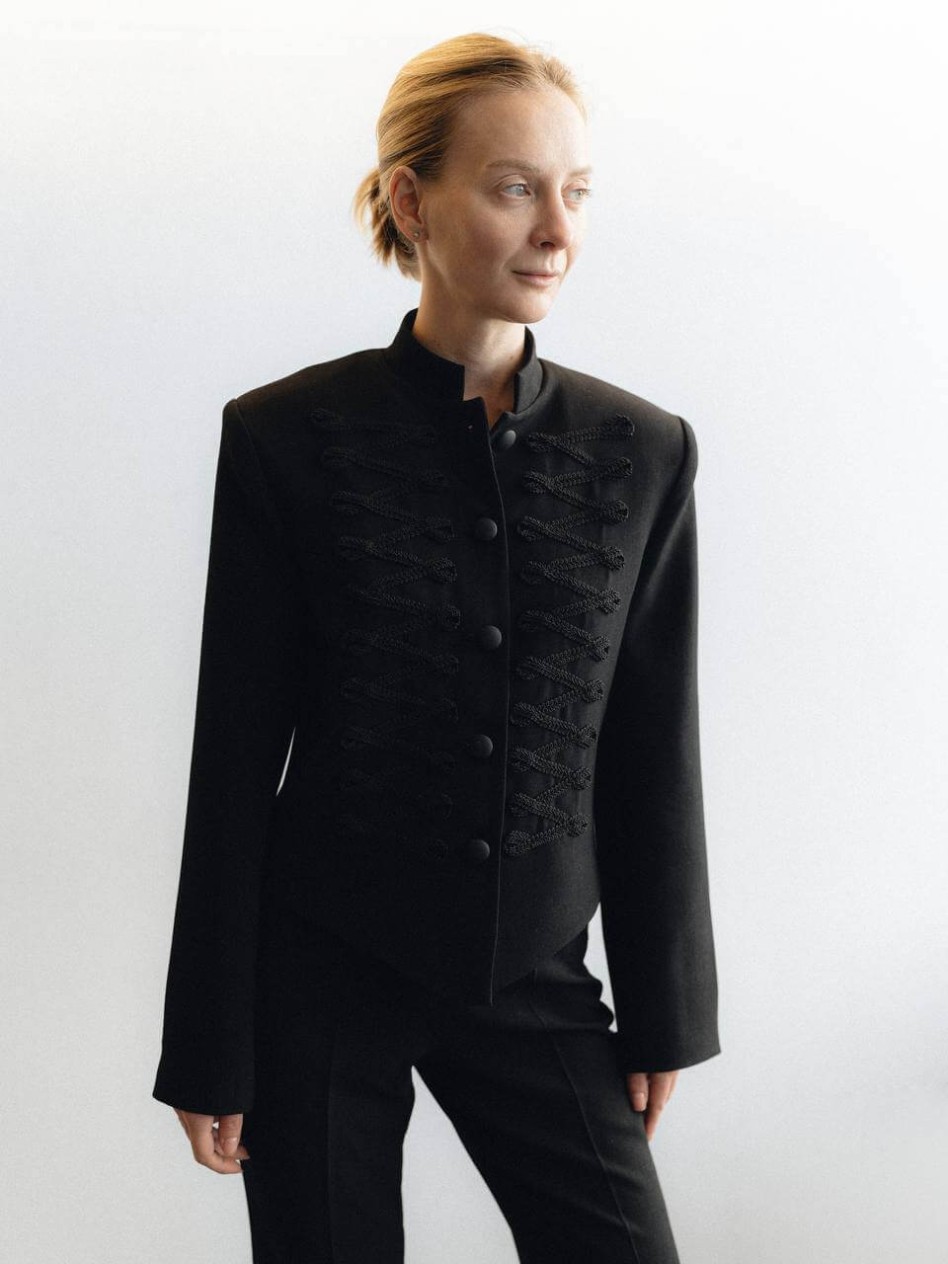 Жакет гусарский RUNWAY (черный)