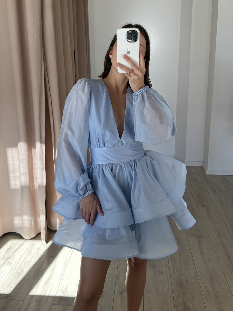 Платье DIAMOND LIGHT (голубое)