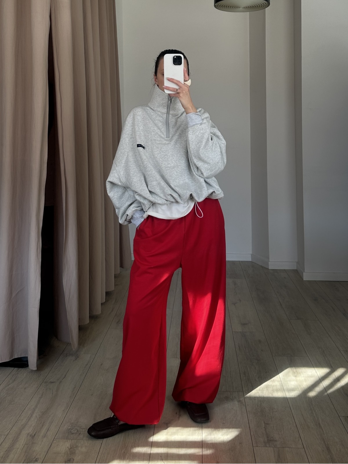 Джоггеры LAZY (красный)