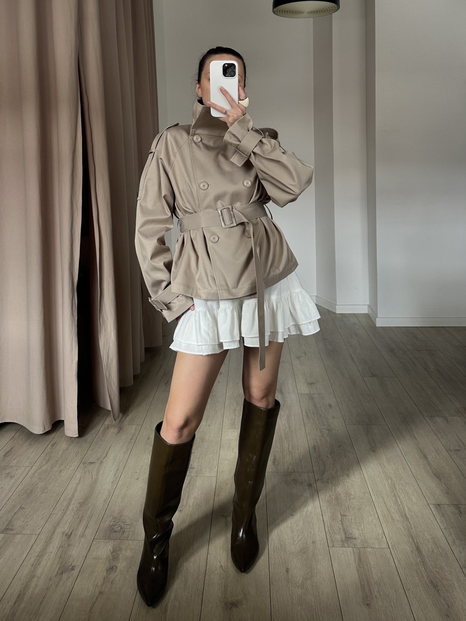 Тренч MINI (бежевый)